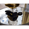 Gaea Vibrating Black Dildo