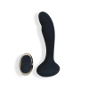 Gaea Vibrating Black Dildo